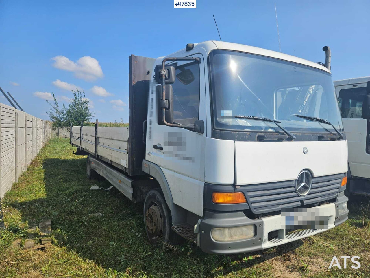 2003 Mercedes Atego 918 - شاحنات مسطحة: صورة 2 2003 Mercedes Atego 918 - شاحنات مسطحة: صورة 2
