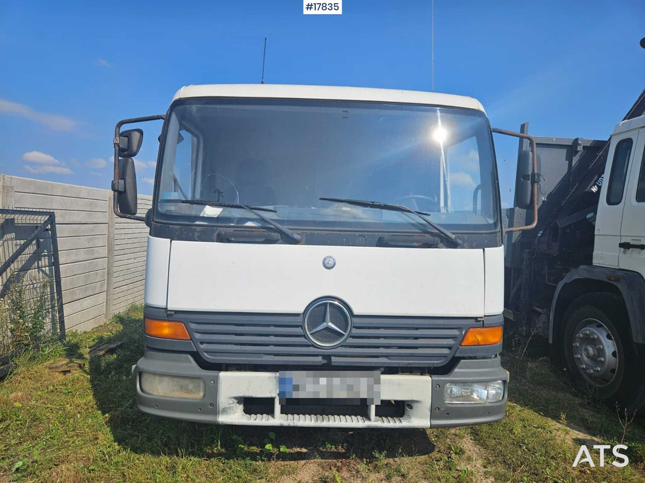 2003 Mercedes Atego 918 - شاحنات مسطحة: صورة 3 2003 Mercedes Atego 918 - شاحنات مسطحة: صورة 3