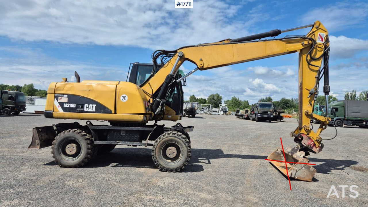 2008 CAT M316D - حفار ذو عجلات: صورة 3 2008 CAT M316D - حفار ذو عجلات: صورة 3