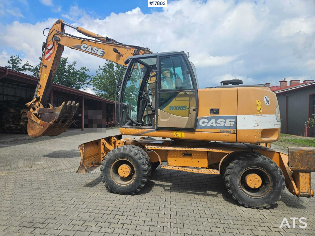 2008 Case WX 165 - حفار ذو عجلات: صورة 4 2008 Case WX 165 - حفار ذو عجلات: صورة 4