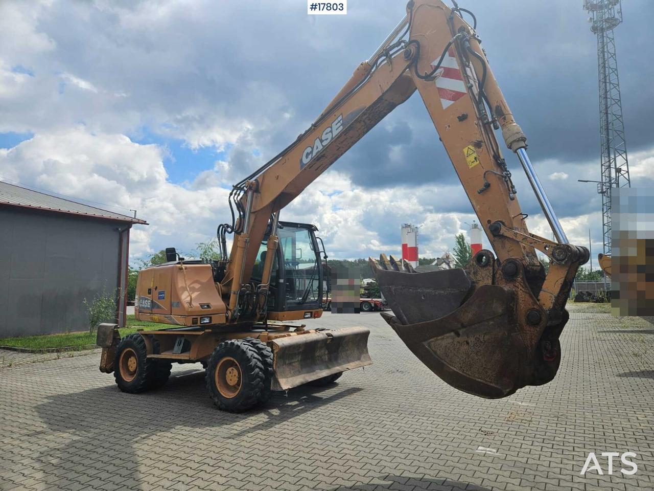 2008 Case WX 165 - حفار ذو عجلات: صورة 2 2008 Case WX 165 - حفار ذو عجلات: صورة 2