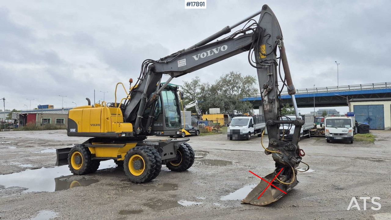 2009 Volvo EW 160C - حفار ذو عجلات: صورة 2 2009 Volvo EW 160C - حفار ذو عجلات: صورة 2
