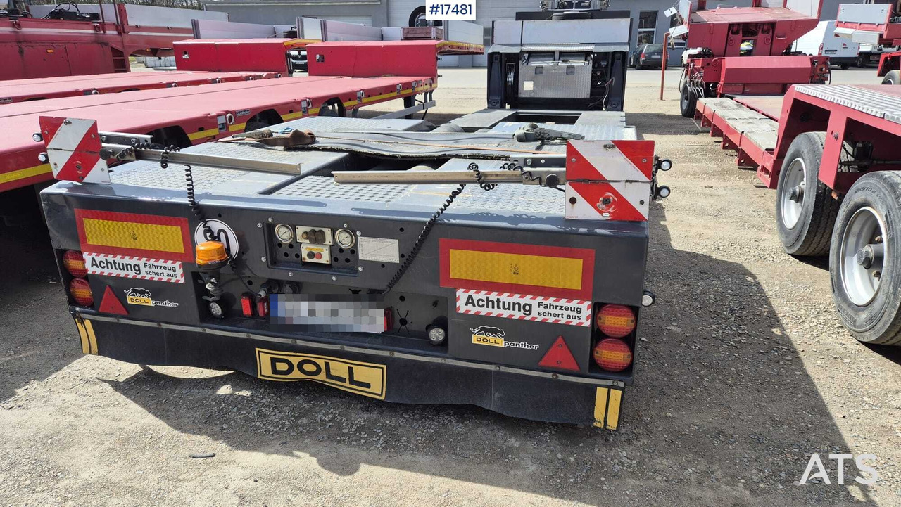 Tiefbett DOLL PANTHER T2E-S3F-21 low-bed semi-trailer (2015) - نصف مقطورة بلودر منخفض: صورة 4 Tiefbett DOLL PANTHER T2E-S3F-21 low-bed semi-trailer (2015) - نصف مقطورة بلودر منخفض: صورة 4