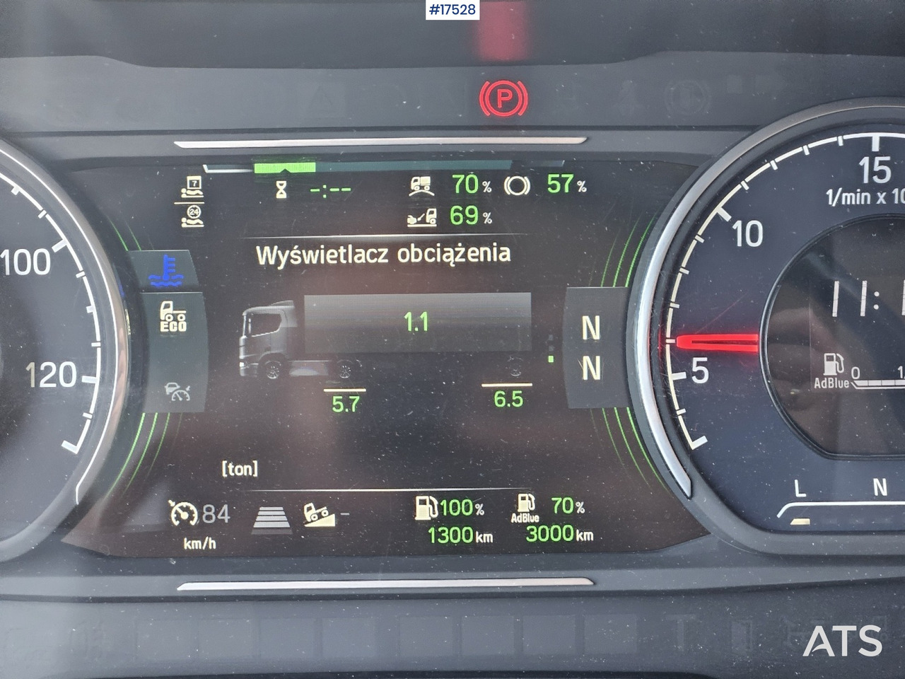 رأس تريلا Truck tractor SCANIA R500 EURO 6 (2020): صورة 14