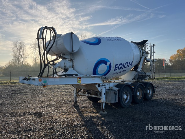 2008 Mol CY F34C00 Tri/A Concrete Mixer Trailer - نصف مقطورة خلاطة خرسانة: صورة 1 2008 Mol CY F34C00 Tri/A Concrete Mixer Trailer - نصف مقطورة خلاطة خرسانة: صورة 1