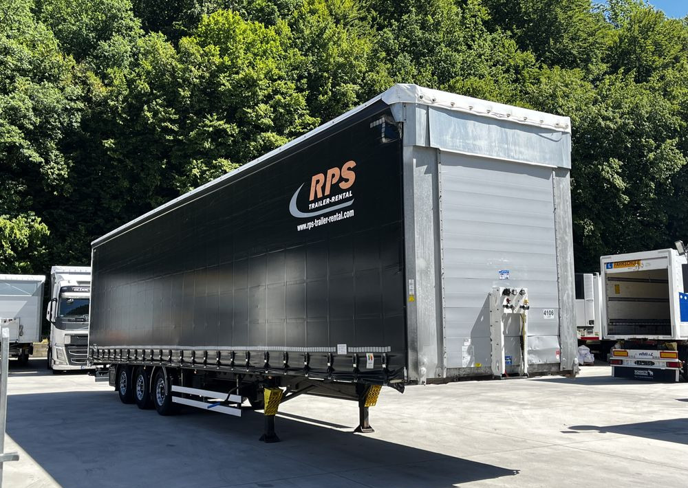 Fliegl Firanka Mega // 2017 Rok // SAF // Ocynk // Oś podnoszona // - نصف مقطورة بستائر جانبية: صورة 4 Fliegl Firanka Mega // 2017 Rok // SAF // Ocynk // Oś podnoszona // - نصف مقطورة بستائر جانبية: صورة 4