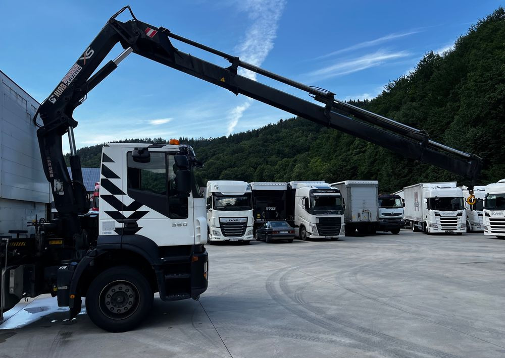 Iveco Stralis 360 // HIAB 144 E4 HIDUO + Radio // Zabudowa 6m // Oś podnoszona - مقطورة السحب: صورة 4 Iveco Stralis 360 // HIAB 144 E4 HIDUO + Radio // Zabudowa 6m // Oś podnoszona - مقطورة السحب: صورة 4