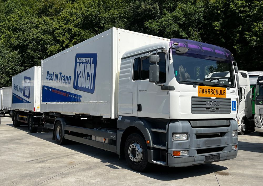 MAN TGA 18.350 6x2 D20 // BDF // Niski Przebieg // + Przyczepa Schmitz BDF // - شاحنة بهيكل معدني للمقصورة: صورة 1 MAN TGA 18.350 6x2 D20 // BDF // Niski Przebieg // + Przyczepa Schmitz BDF // - شاحنة بهيكل معدني للمقصورة: صورة 1