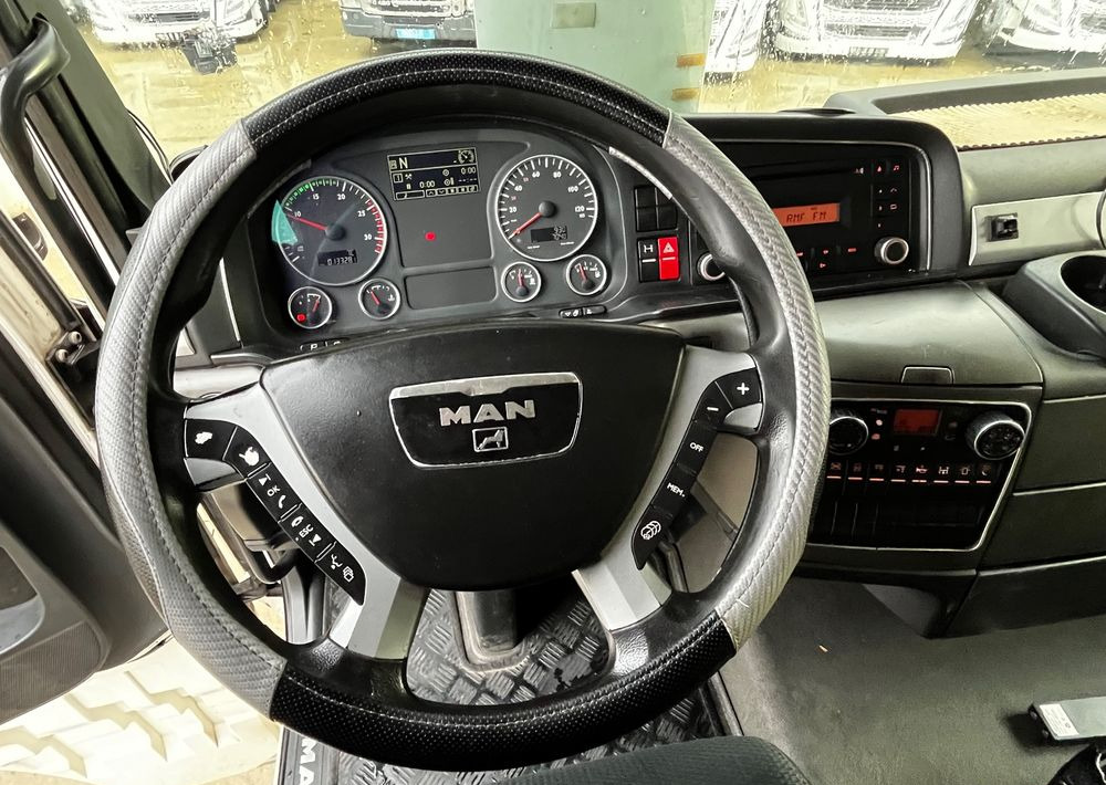 شاحنات مسطحة, شاحنة كرين MAN TGX 26.440 // 2009 // Palfinger PK 12001EH Radio // Oś skrętna i podnoszona //: صورة 19