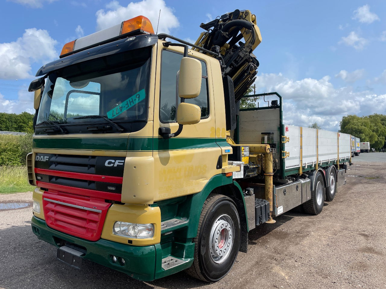DAF CF 85.360 CF with Palfinger PK26002 with jib crane - شاحنة كرين: صورة 2 DAF CF 85.360 CF with Palfinger PK26002 with jib crane - شاحنة كرين: صورة 2