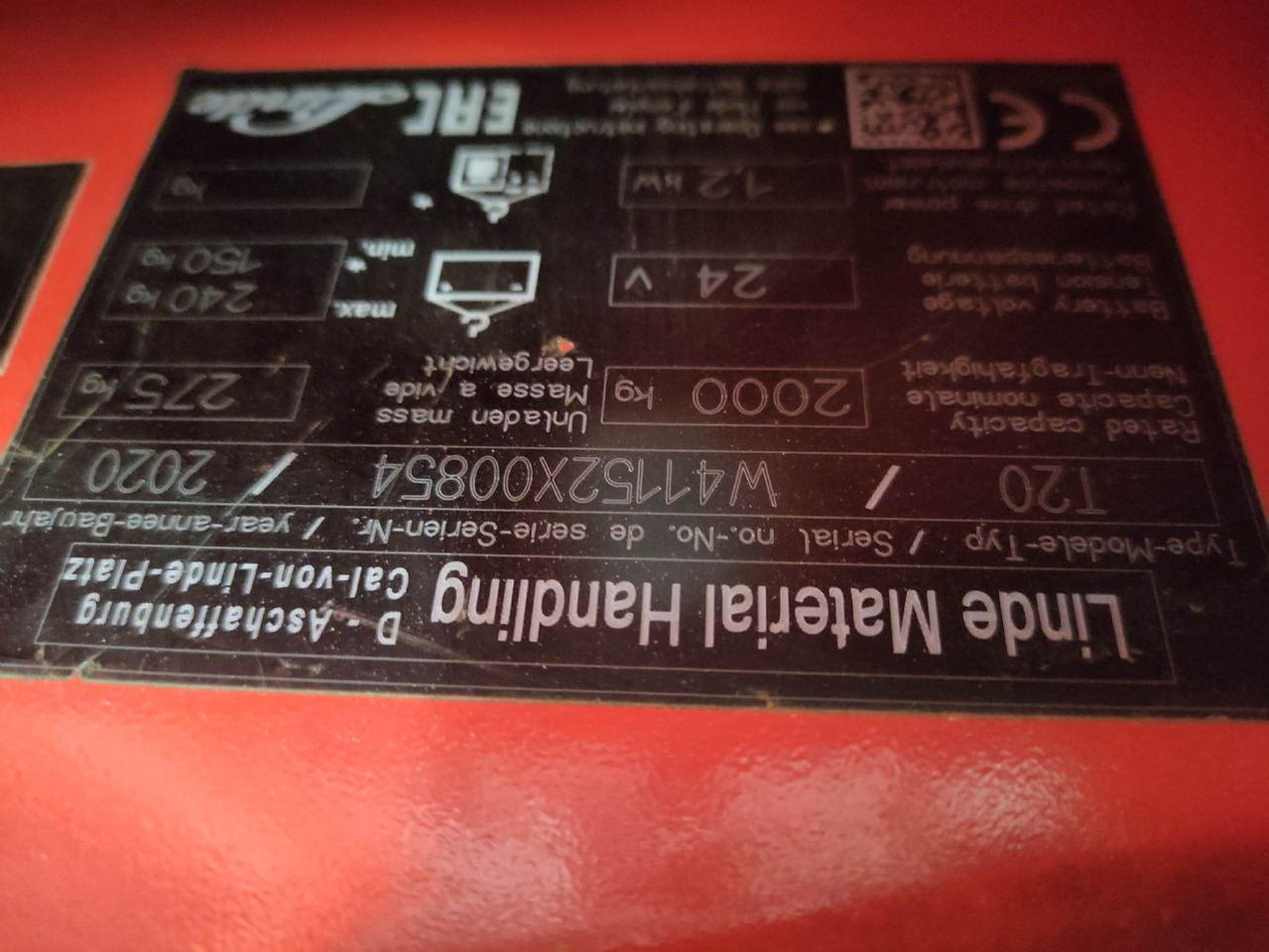 Linde T20-1152 (KDD, UVV und Lack NEU) - شاحنة نقل الطبالي: صورة 5 Linde T20-1152 (KDD, UVV und Lack NEU) - شاحنة نقل الطبالي: صورة 5