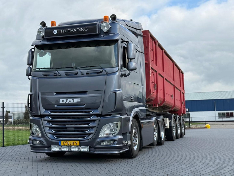 DAF XF 510 FTG HANDGESCHAKELD, COMPLEET, KIEPCHASSIS, 30FT CONTAINER. - رأس تريلا: صورة 2 DAF XF 510 FTG HANDGESCHAKELD, COMPLEET, KIEPCHASSIS, 30FT CONTAINER. - رأس تريلا: صورة 2