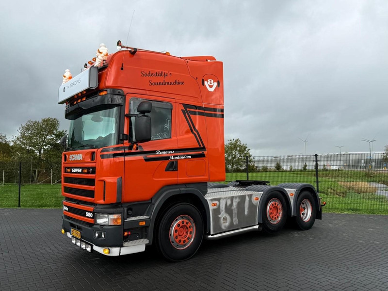 Scania R 164 GA 6X2/4 NA 580 SHOW TRUCK, GESTUURDE VOORLOPER, COMPLEET, TOP. - رأس تريلا: صورة 2 Scania R 164 GA 6X2/4 NA 580 SHOW TRUCK, GESTUURDE VOORLOPER, COMPLEET, TOP. - رأس تريلا: صورة 2