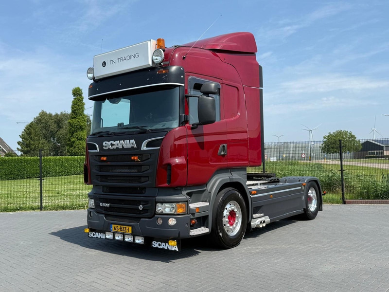 Scania R 500 LA4X2MNA OPEN EXHAUST, ALCOA, MANUEL, TOP, SHOW. - مقطورة السحب: صورة 1 Scania R 500 LA4X2MNA OPEN EXHAUST, ALCOA, MANUEL, TOP, SHOW. - مقطورة السحب: صورة 1