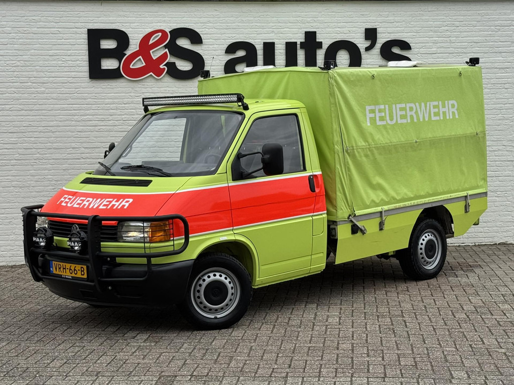 Volkswagen Transporter-2.5 292 syncro ex Zwitserse brandweer Trekhaak Verstralers Laadruimte ventilatie - شاحنة مغلقة بستائر جانبية: صورة 1 Volkswagen Transporter-2.5 292 syncro ex Zwitserse brandweer Trekhaak Verstralers Laadruimte ventilatie - شاحنة مغلقة بستائر جانبية: صورة 1