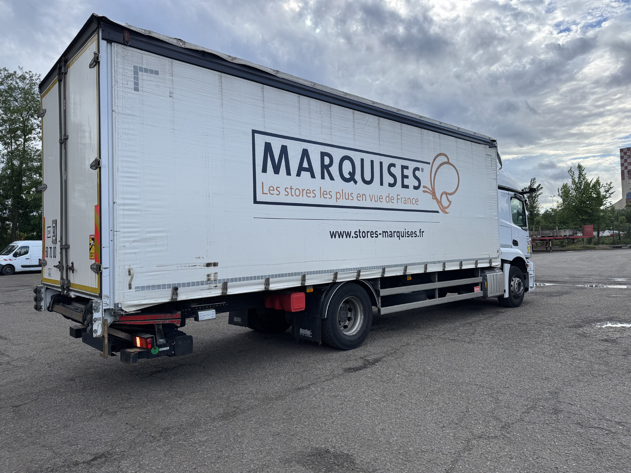 MERCEDES-BENZ Actros - شاحنة ذات ستائر جانبية: صورة 4 MERCEDES-BENZ Actros - شاحنة ذات ستائر جانبية: صورة 4