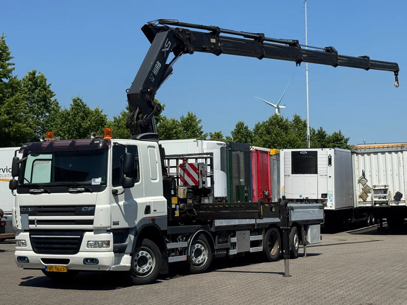 DAF CF 85.360 8x2*6 HIAB 42T/m Crane - شاحنات مسطحة, شاحنة كرين: صورة 1 DAF CF 85.360 8x2*6 HIAB 42T/m Crane - شاحنات مسطحة, شاحنة كرين: صورة 1