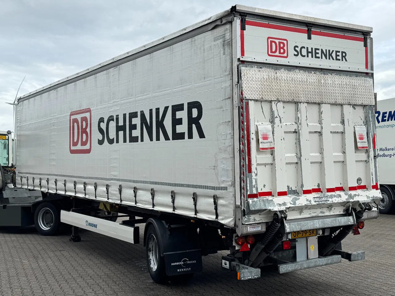 Krone City trailer met schuifzeilen / 2500 Laadklep / Stuur-as / APK - نصف مقطورة بستائر جانبية: صورة 2 Krone City trailer met schuifzeilen / 2500 Laadklep / Stuur-as / APK - نصف مقطورة بستائر جانبية: صورة 2