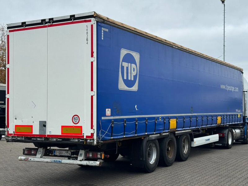 Krone Schuifzeil -Dak / BPW-Assen - نصف مقطورة بستائر جانبية: صورة 1 Krone Schuifzeil -Dak / BPW-Assen - نصف مقطورة بستائر جانبية: صورة 1