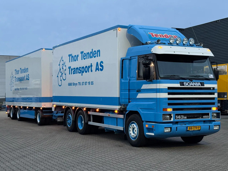 Scania 143M V8 450 6x2 Tenden Combi APK! - شاحنة صندوقية: صورة 1 Scania 143M V8 450 6x2 Tenden Combi APK! - شاحنة صندوقية: صورة 1