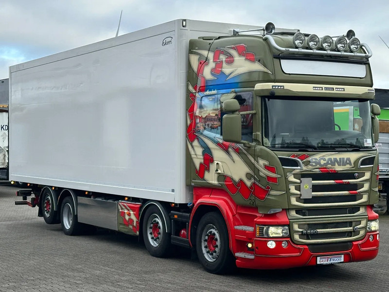 Scania R580 V8 8x2*6 Ekeri Full Side Opening / Retarder / 605 Tkm / Full Air - شاحنة صندوقية: صورة 4 Scania R580 V8 8x2*6 Ekeri Full Side Opening / Retarder / 605 Tkm / Full Air - شاحنة صندوقية: صورة 4