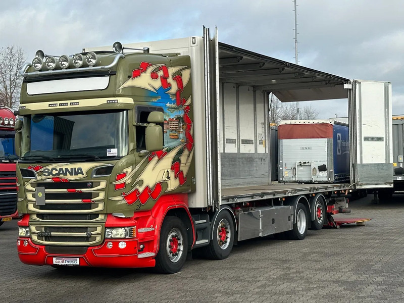 Scania R580 V8 8x2*6 Ekeri Full Side Opening / Retarder / 605 Tkm / Full Air - شاحنة صندوقية: صورة 2 Scania R580 V8 8x2*6 Ekeri Full Side Opening / Retarder / 605 Tkm / Full Air - شاحنة صندوقية: صورة 2