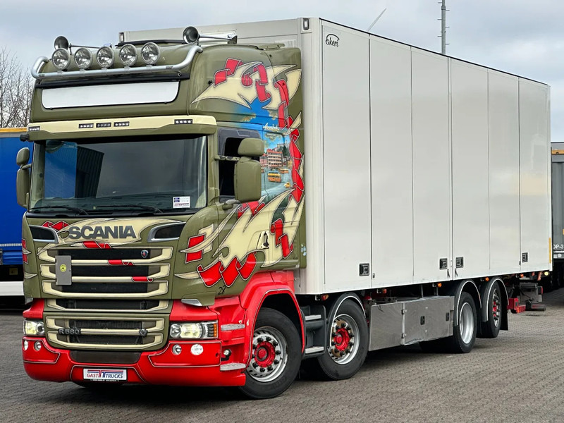 Scania R580 V8 8x2*6 Ekeri Full Side Opening / Retarder / 605 Tkm / Full Air - شاحنة صندوقية: صورة 1 Scania R580 V8 8x2*6 Ekeri Full Side Opening / Retarder / 605 Tkm / Full Air - شاحنة صندوقية: صورة 1