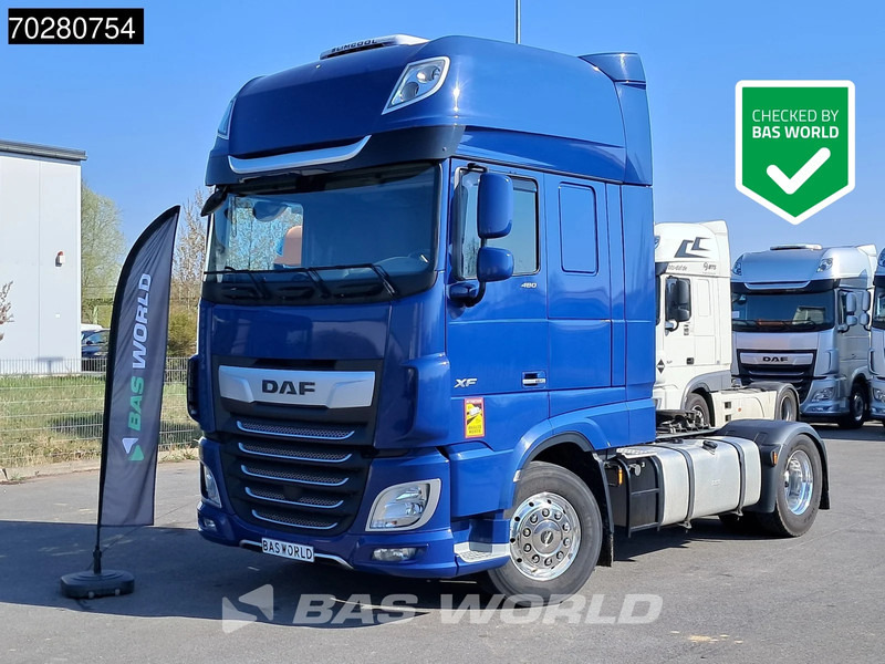 DAF XF 480 4X2 SSC Retarder PTO Standklima Alcoa's Navi ACC LED - مقطورة السحب: صورة 1 DAF XF 480 4X2 SSC Retarder PTO Standklima Alcoa's Navi ACC LED - مقطورة السحب: صورة 1