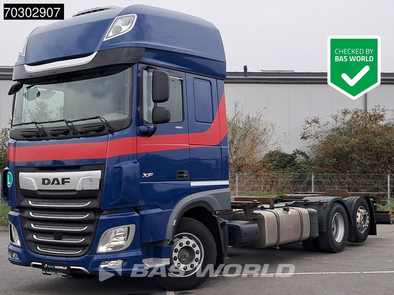 DAF XF 480 6X2 BDF Retarder SSC Lift+Steering Axle Automatic Euro 6 - ناقلة حاويات/ شاحنة حاويات: صورة 1 DAF XF 480 6X2 BDF Retarder SSC Lift+Steering Axle Automatic Euro 6 - ناقلة حاويات/ شاحنة حاويات: صورة 1