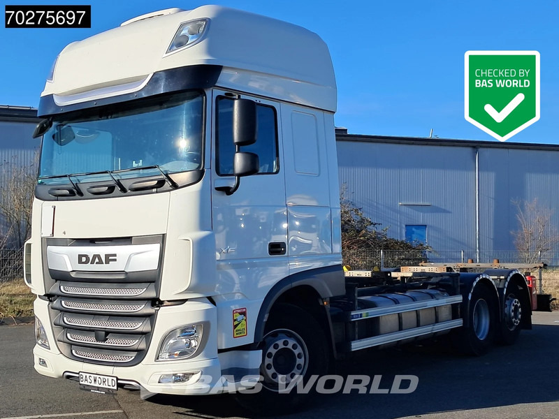 DAF XF 480 6X2 FAN SSC Retarder Liftachse StandKlima ACC Euro 6 - ناقلة حاويات/ شاحنة حاويات: صورة 1 DAF XF 480 6X2 FAN SSC Retarder Liftachse StandKlima ACC Euro 6 - ناقلة حاويات/ شاحنة حاويات: صورة 1