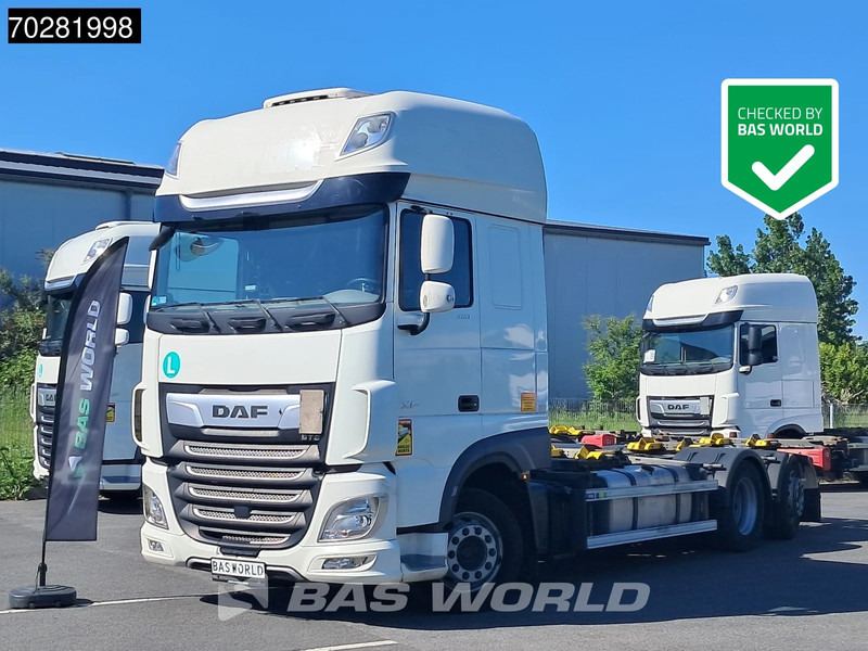 DAF XF 480 6X2 SSC Retarder 2x Tanks Lift+Lenkachse Standklima ACC LED - ناقلة حاويات/ شاحنة حاويات: صورة 1 DAF XF 480 6X2 SSC Retarder 2x Tanks Lift+Lenkachse Standklima ACC LED - ناقلة حاويات/ شاحنة حاويات: صورة 1