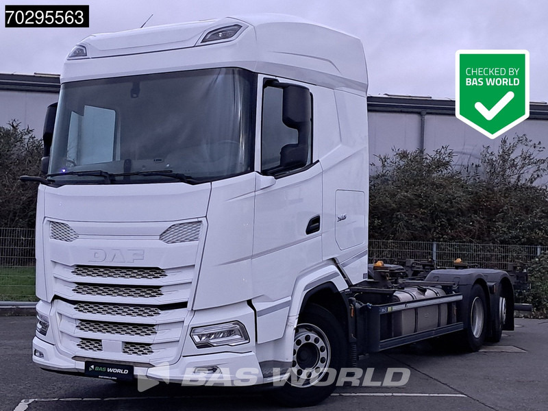 DAF XG 480 6X2 BDF Lift+Steering Axle ACC Automatic 2 tanks Euro 6 - ناقلة حاويات/ شاحنة حاويات: صورة 1 DAF XG 480 6X2 BDF Lift+Steering Axle ACC Automatic 2 tanks Euro 6 - ناقلة حاويات/ شاحنة حاويات: صورة 1