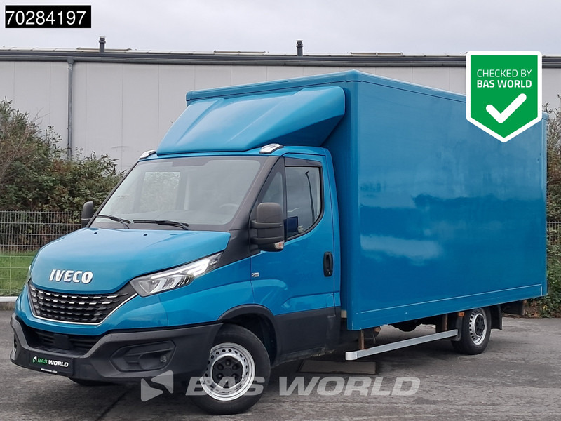 Iveco Daily 35S14 Automatik Seitentür Koffer LED Klima Tempomat Euro6 20m3 A/C Cruise control - شاحنة بصندوق مغلق: صورة 1 Iveco Daily 35S14 Automatik Seitentür Koffer LED Klima Tempomat Euro6 20m3 A/C Cruise control - شاحنة بصندوق مغلق: صورة 1