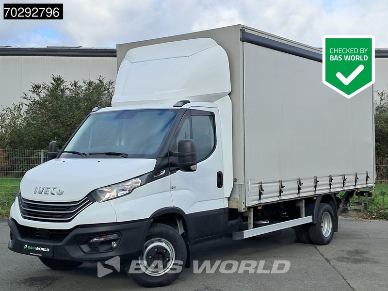 Iveco Daily 60C18 3.0L Ladebordwand Automatik 180PS Doppelbereifung Koffer Klima Tempomat D'Hollandia Euro6 Zeilen Zeilenwagen Pritsch Plane - شاحنة مغلقة بستائر جانبية: صورة 1 Iveco Daily 60C18 3.0L Ladebordwand Automatik 180PS Doppelbereifung Koffer Klima Tempomat D'Hollandia Euro6 Zeilen Zeilenwagen Pritsch Plane - شاحنة مغلقة بستائر جانبية: صورة 1
