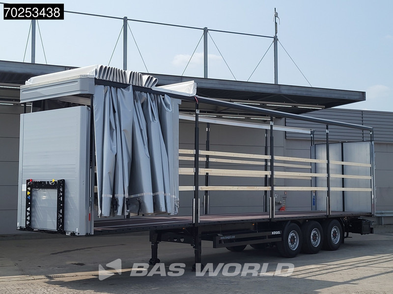 Kögel S24-1 3 axles NEW HUBDACH Liftachse Lifting+ Sliding Roof - نصف مقطورة بستائر جانبية: صورة 2 Kögel S24-1 3 axles NEW HUBDACH Liftachse Lifting+ Sliding Roof - نصف مقطورة بستائر جانبية: صورة 2