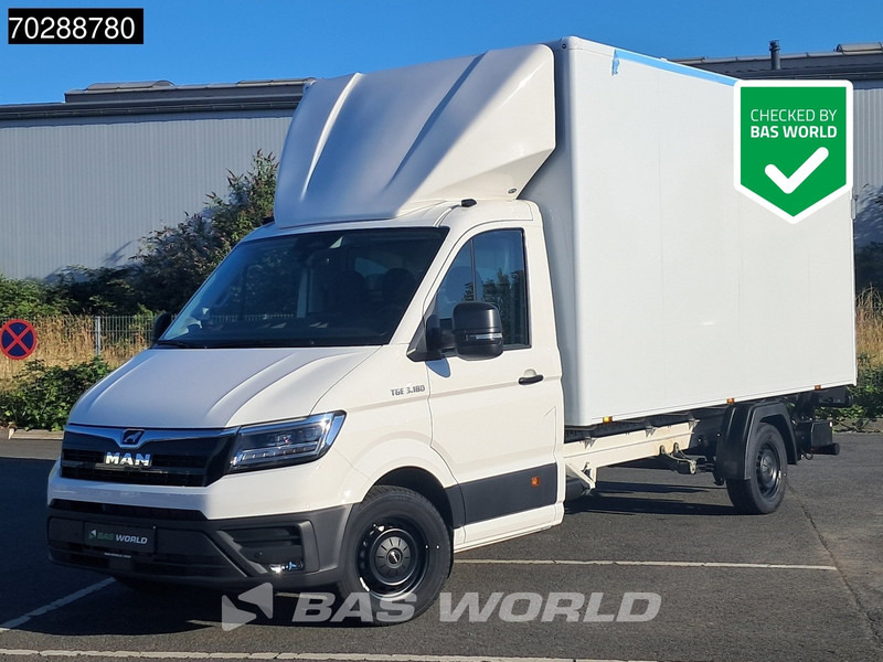 MAN TGE 3.180 Neu! Automatik 2025 Facelift Koffer Ladebordwand Navi Klima Tempomat LED Euro6 21m3 A/C Cruise control - شاحنة بصندوق مغلق: صورة 1 MAN TGE 3.180 Neu! Automatik 2025 Facelift Koffer Ladebordwand Navi Klima Tempomat LED Euro6 21m3 A/C Cruise control - شاحنة بصندوق مغلق: صورة 1