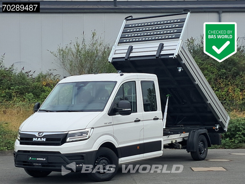 MAN TGE 3.180 Neu! Dreiseitenkipper Automatik 2025 Facelift 180PS AHK LED Klima Tempomat Navi ACC Euro6 Kieper 3m3 A/C Towbar Cruise control - قلاب صغير: صورة 1 MAN TGE 3.180 Neu! Dreiseitenkipper Automatik 2025 Facelift 180PS AHK LED Klima Tempomat Navi ACC Euro6 Kieper 3m3 A/C Towbar Cruise control - قلاب صغير: صورة 1