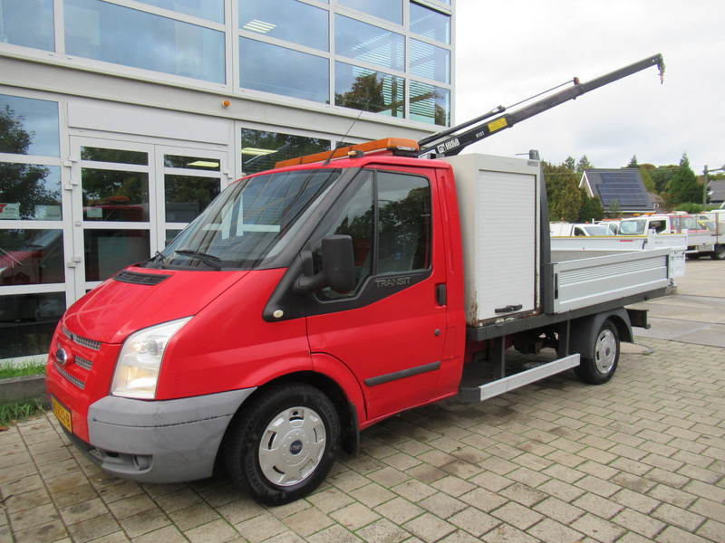 Ford Transit 300M 2.2 TDCI + HIAB 013T Kraan Kran Crane - شاحنة توصيل مفتوحة: صورة 2 Ford Transit 300M 2.2 TDCI + HIAB 013T Kraan Kran Crane - شاحنة توصيل مفتوحة: صورة 2