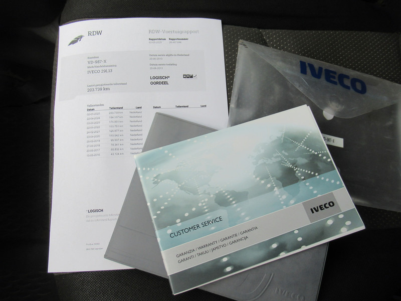 شاحنة توصيل مفتوحة, الشاحنات الصغيرة كابينة مزدوجة Iveco Daily 29L13 2.3HPi 93KW 345 DOKA Dubbelcabine: صورة 15