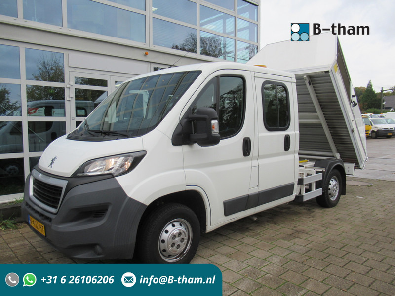 Peugeot Boxer 335 2.0 HDI 96KW L2 DOKA Dubbelcabine Kipper Veegvuil Tipper - قلاب صغير, الشاحنات الصغيرة كابينة مزدوجة: صورة 1 Peugeot Boxer 335 2.0 HDI 96KW L2 DOKA Dubbelcabine Kipper Veegvuil Tipper - قلاب صغير, الشاحنات الصغيرة كابينة مزدوجة: صورة 1