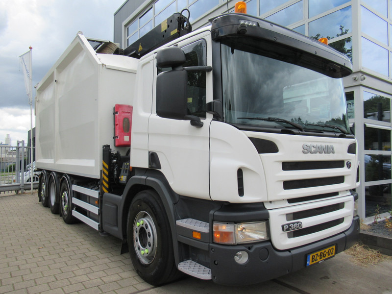 Scania P360 B 8X2*6 Kipper + Palfinger 22T/M - شاحنة قلاب, شاحنة كرين: صورة 4 Scania P360 B 8X2*6 Kipper + Palfinger 22T/M - شاحنة قلاب, شاحنة كرين: صورة 4