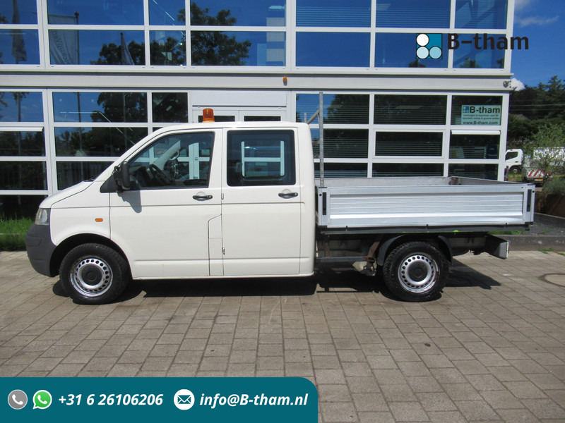 Volkswagen Transporter T5 2.5 TDI 96KW 340 DOKA Dubbelcabine - شاحنة توصيل مفتوحة, الشاحنات الصغيرة كابينة مزدوجة: صورة 1 Volkswagen Transporter T5 2.5 TDI 96KW 340 DOKA Dubbelcabine - شاحنة توصيل مفتوحة, الشاحنات الصغيرة كابينة مزدوجة: صورة 1