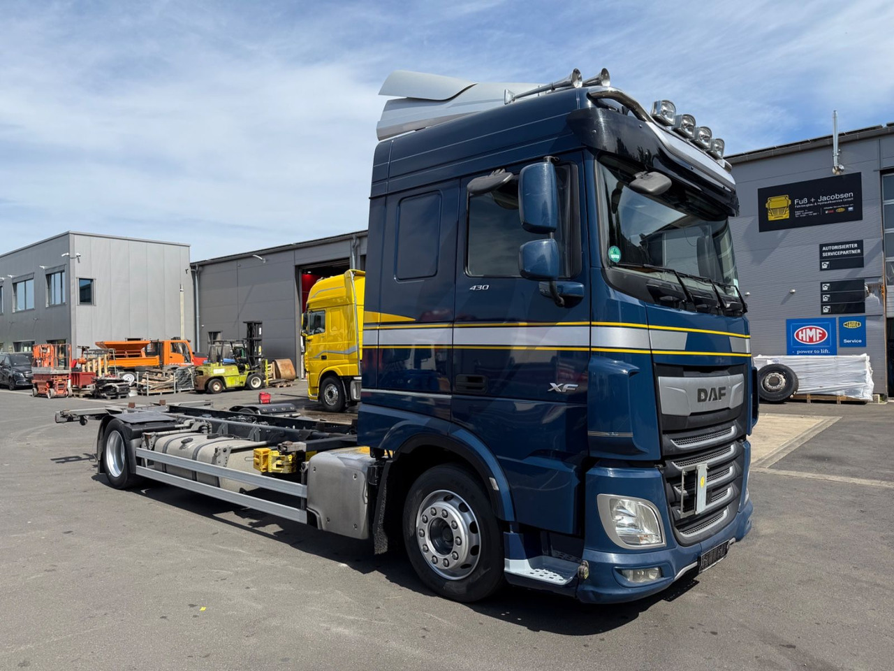 DAF XF430/Jumbo;Mega/Intarder/Standklima-Heizung/BDF - ناقلة حاويات/ شاحنة حاويات: صورة 1 DAF XF430/Jumbo;Mega/Intarder/Standklima-Heizung/BDF - ناقلة حاويات/ شاحنة حاويات: صورة 1