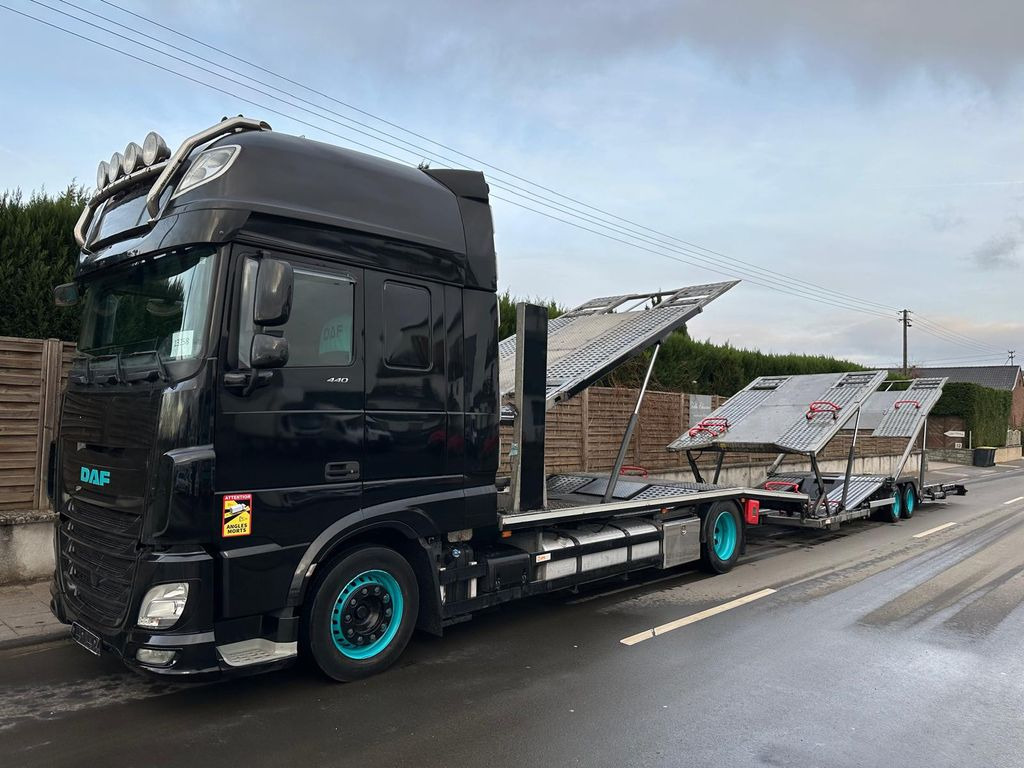 DAF XF440SC+Mersch 6er Zug*VDI 2700*Top* - شاحنة نقل سيارات شاحنة: صورة 1 DAF XF440SC+Mersch 6er Zug*VDI 2700*Top* - شاحنة نقل سيارات شاحنة: صورة 1
