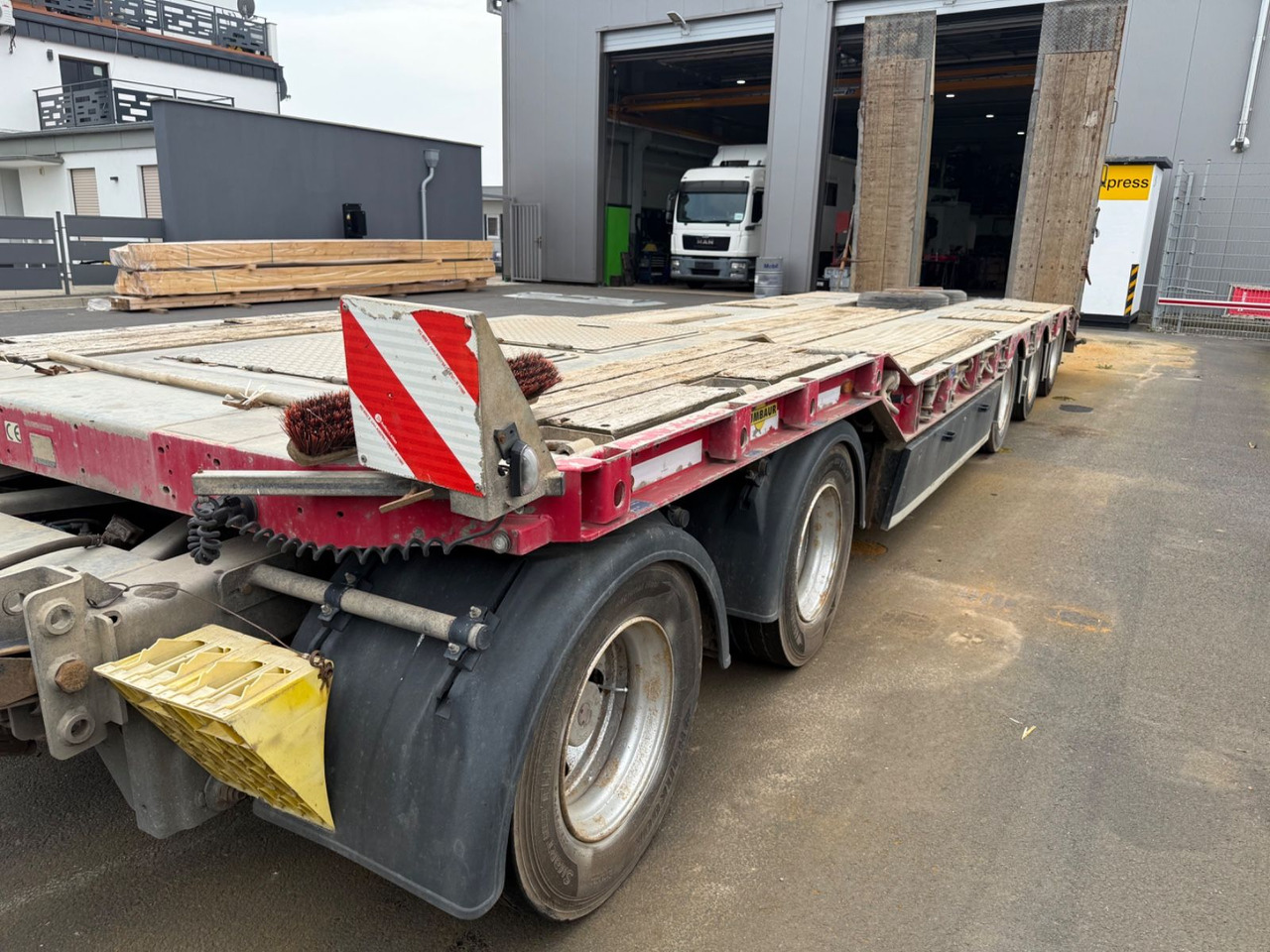 Humbaur 5-Achs Tieflader / Lift- und Lenkachse/ 50 to - مقطورة بلودر منخفض: صورة 5 Humbaur 5-Achs Tieflader / Lift- und Lenkachse/ 50 to - مقطورة بلودر منخفض: صورة 5
