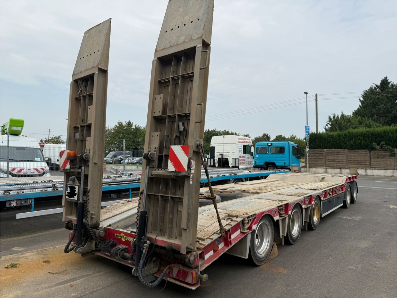 Humbaur 5-Achs Tieflader / Lift- und Lenkachse/ 50 to - مقطورة بلودر منخفض: صورة 3 Humbaur 5-Achs Tieflader / Lift- und Lenkachse/ 50 to - مقطورة بلودر منخفض: صورة 3