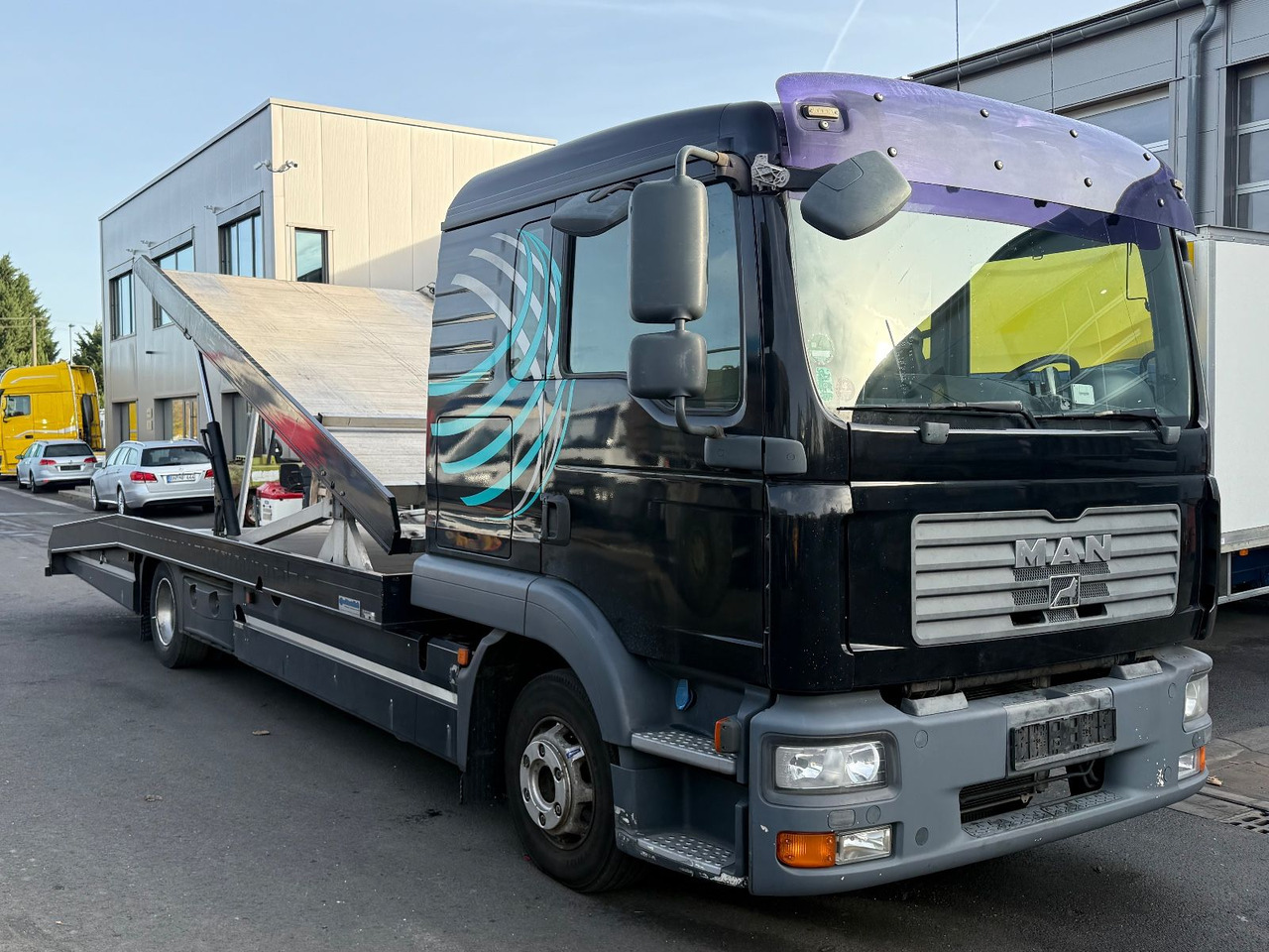 MAN TGL 8.210 Moetefindt, Doppelstock, Winde, Klima - شاحنة نقل سيارات شاحنة: صورة 1 MAN TGL 8.210 Moetefindt, Doppelstock, Winde, Klima - شاحنة نقل سيارات شاحنة: صورة 1