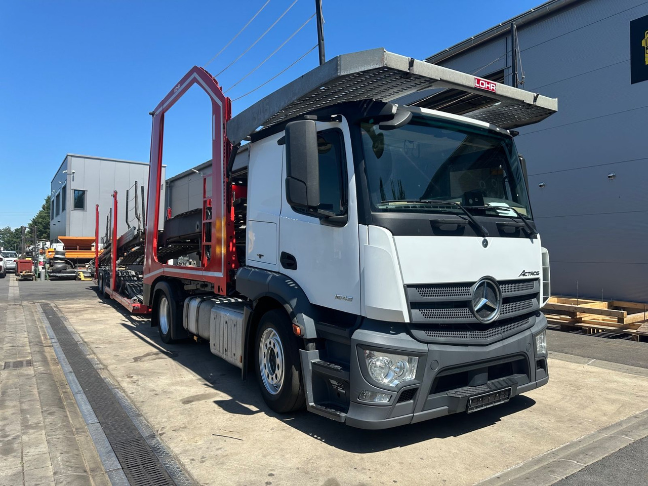 Mercedes-Benz Actros 1843 Eurolohr Lohr VDI 2700 - شاحنة نقل سيارات شاحنة: صورة 5 Mercedes-Benz Actros 1843 Eurolohr Lohr VDI 2700 - شاحنة نقل سيارات شاحنة: صورة 5
