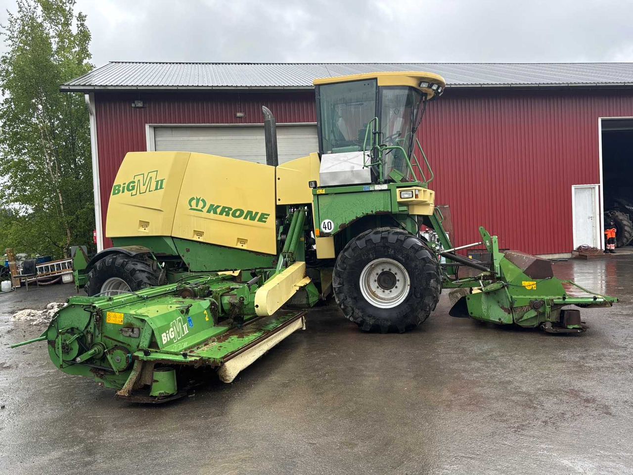 Ride-on mower Krone Big M 2 - جزازة العشب: صورة 4 Ride-on mower Krone Big M 2 - جزازة العشب: صورة 4