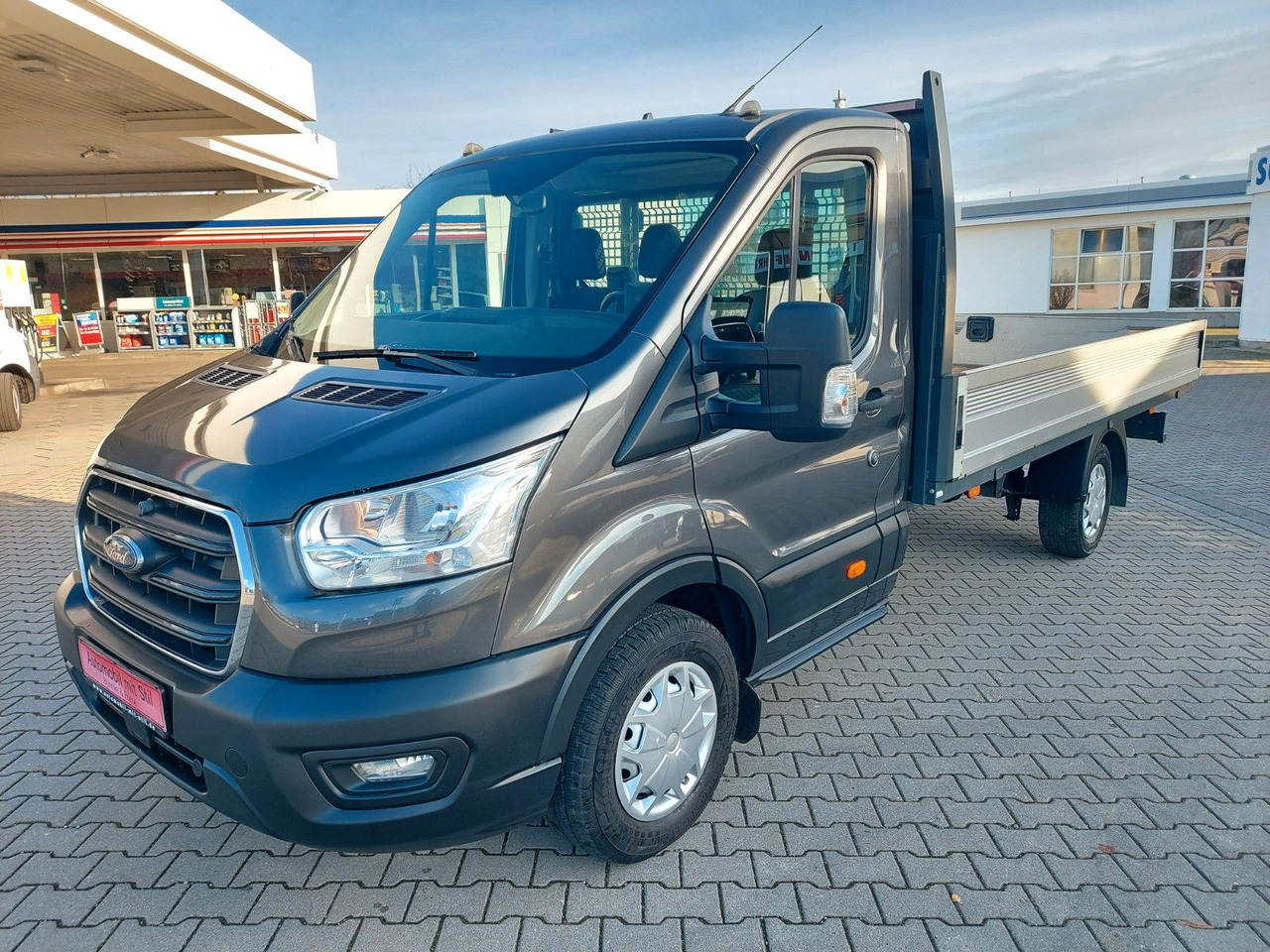 Ford Transit Pritsche 350 L4 extra lang Luftfeder - شاحنة توصيل مفتوحة: صورة 5 Ford Transit Pritsche 350 L4 extra lang Luftfeder - شاحنة توصيل مفتوحة: صورة 5